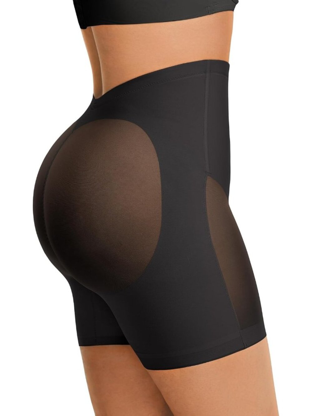 Low Back Shapewear Shorts for Tummy Control & Butt Lifting - Comfortable Fit